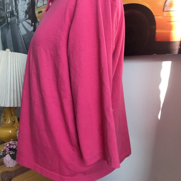 LL Bean 3/4 sleeve top - Picture 7 of 12